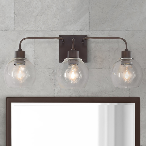 Tanner 24.50-Inch Bronze Bath Light by HomePlace by Capital Lighting