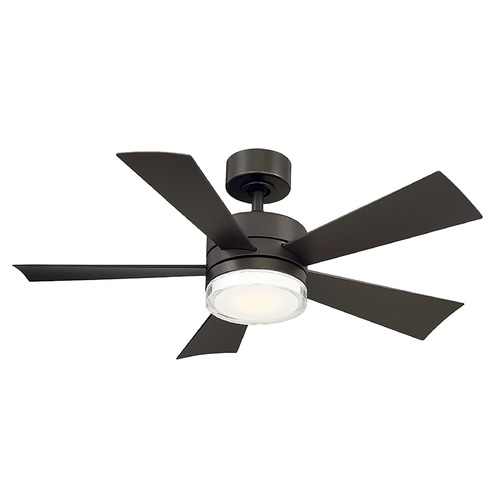 Modern Forms by WAC Lighting Wynd 42-Inch LED Smart Fan in Bronze by Modern Forms FR-W1801-42L-BZ