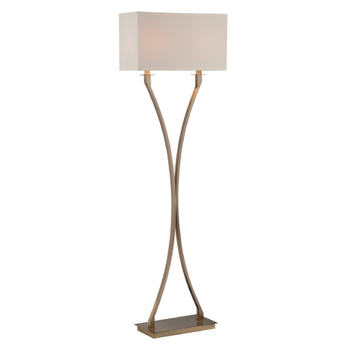 Lite Source Lighting Cruzito Antique Brass Floor Lamp by Lite Source Lighting LS-82615