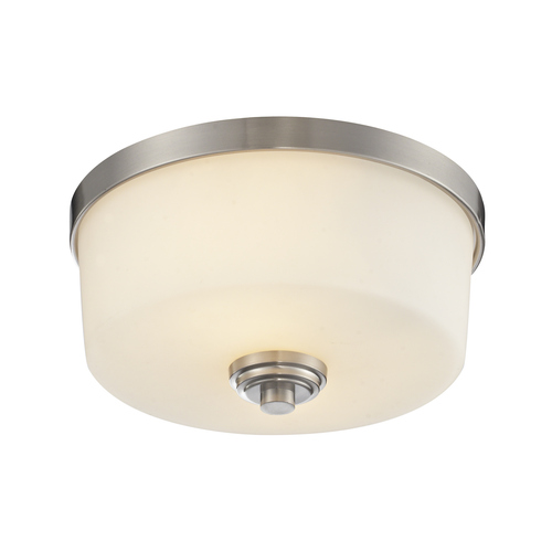 Lamina Brushed Nickel Flush Mount by Z-Lite