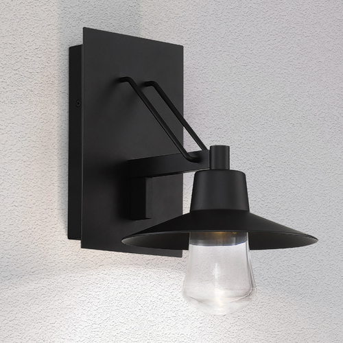 Modern Forms by WAC Lighting Suspense 17-Inch LED Outdoor Wall Light in Black by Modern Forms WS-W1917-BK