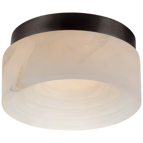 Kelly Wearstler Otto 5-Inch Flush Mount in Bronze by Visual Comfort Signature