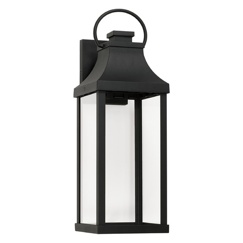 Bradford 20.75-Inch Outdoor Wall Lantern in Black by Capital Lighting