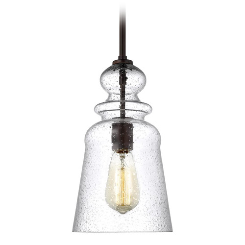 Generation Lighting Kea Bronze LED Mini Pendant by Generation Lighting 6536901EN7-710