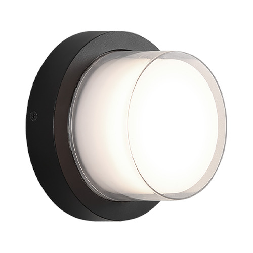 Syvana Matte Black LED Sconce by Matteo Lighting