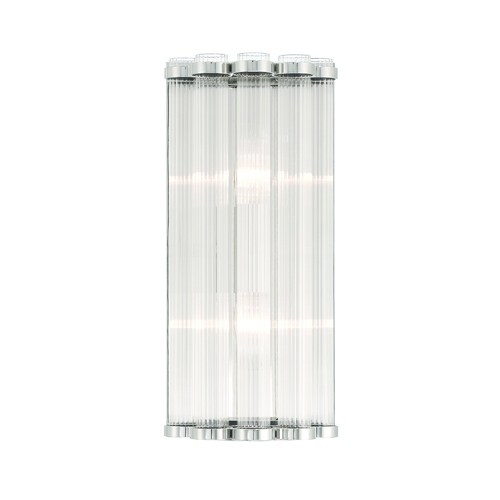 Eurofase Lighting Glasbury 14-Inch Wall Sconce in Polished Nickel by Eurofase Lighting 47241-022