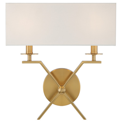 Savoy House Savoy House Lighting Arondale Warm Brass Sconce 9-3305-2-322