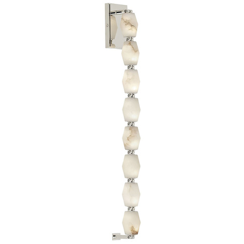 Visual Comfort Modern Collection Sean Lavin Collier Polished Nickel LED Sconce