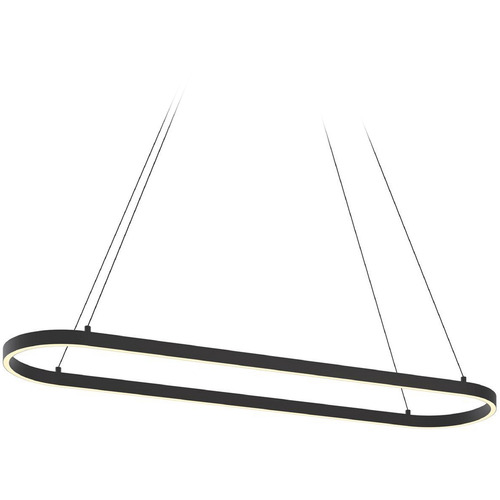 Afx Lighting Glo Black LED Island Light