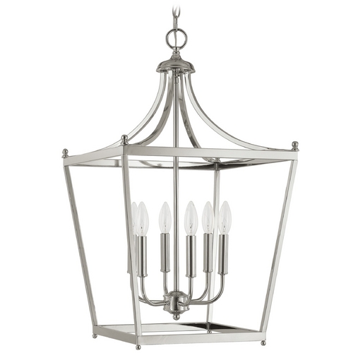 Polished Nickel Pendant by Capital Lighting