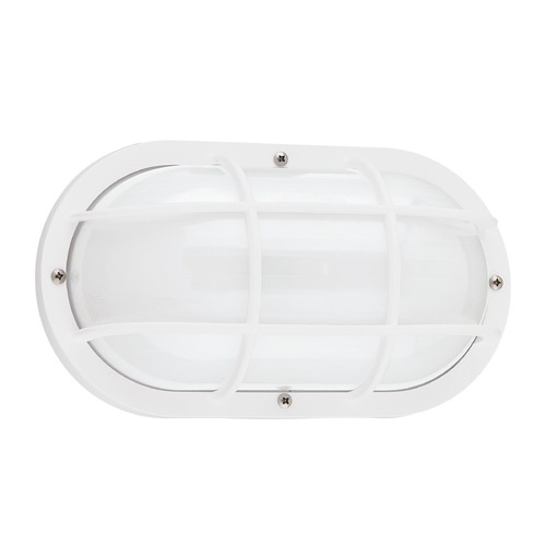 Bayside White Outdoor Wall Light by Generation Lighting