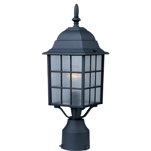 Maxim Lighting North Church Black Post Light by Maxim Lighting 1052BK