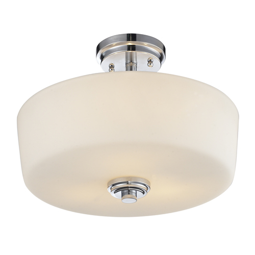 Z-Lite Lamina Chrome Semi-Flush Mount by Z-Lite 225SF