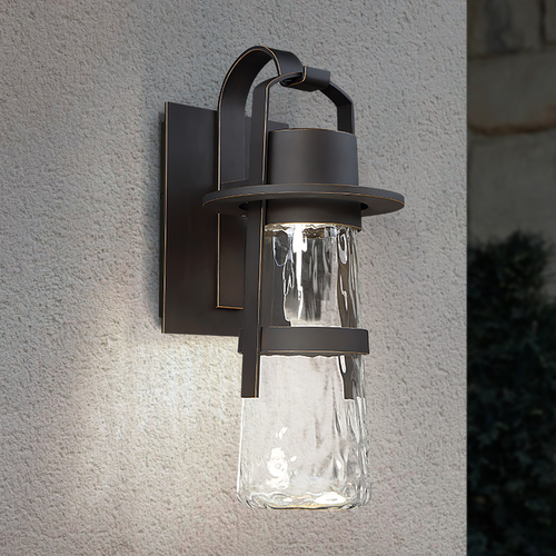 Balthus 13-Inch LED Outdoor Wall Light in Black by Modern Forms