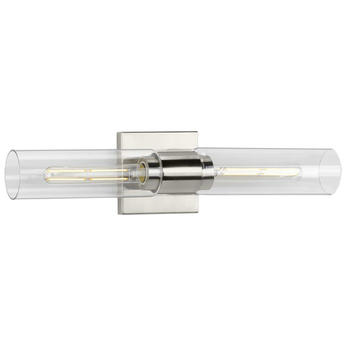 Progress Lighting Progress Lighting Clarion Brushed Nickel Vertical Bathroom Light P300300-009