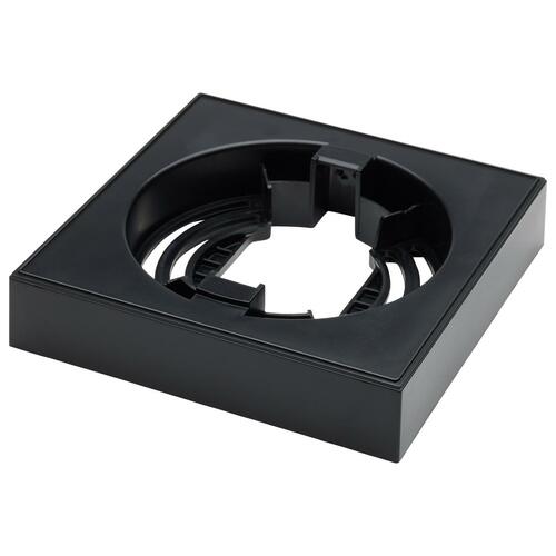 Satco Lighting Blink Pro 5-Inch Square Collar in Black by Satco Lighting 25-1705
