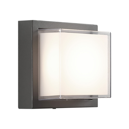Matteo Lighting Syvana Grey LED Sconce by Matteo Lighting S11441GY