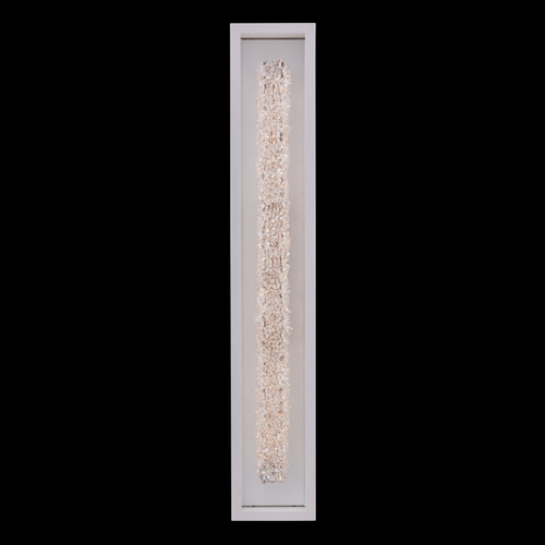 Lina Esterno 38-In LED Outdoor Wall Light in White by Allegri Crystal
