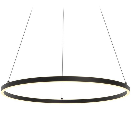 Afx Lighting Glo Black LED Pendant Light