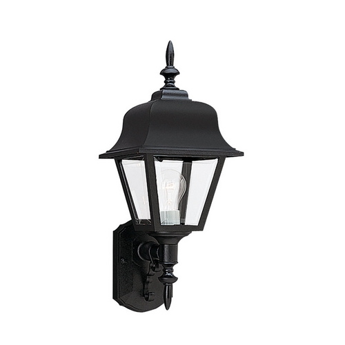 25-Inch Outdoor Wall Light in Black by Generation Lighting