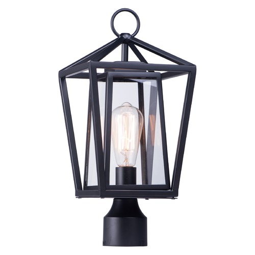 Artisan Black Post Light by Maxim Lighting