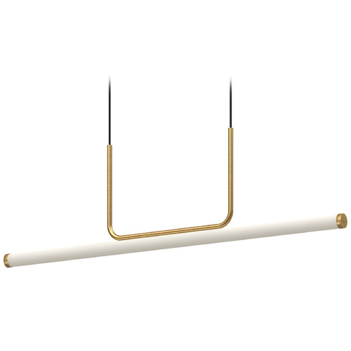 Vesper Brushed Gold LED Linear Light by Kuzco Lighting