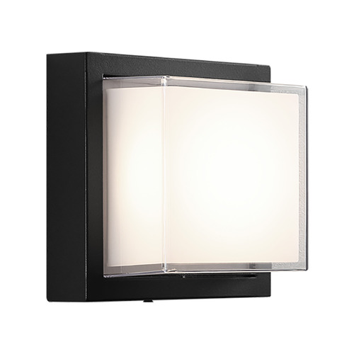 Syvana Matte Black LED Sconce by Matteo Lighting