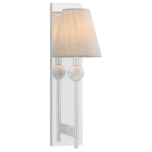 Savoy House Savoy House Lighting Travis Polished Chrome Sconce 9-1968-1-11