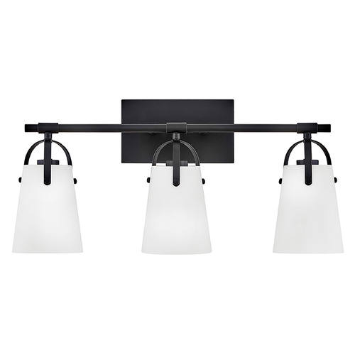 Foster Black LED Bathroom Light by Hinkley Lighting