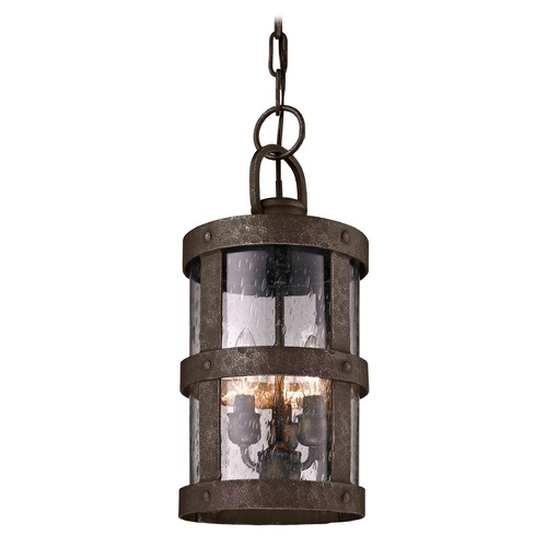 Barbosa 16.75-Inch Outdoor Hanging Lantern in Barbosa Bronze by Troy Lighting