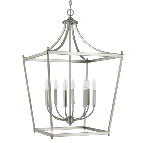 Capital Lighting Stanton Brushed Nickel Pendant by Capital Lighting 9553BN