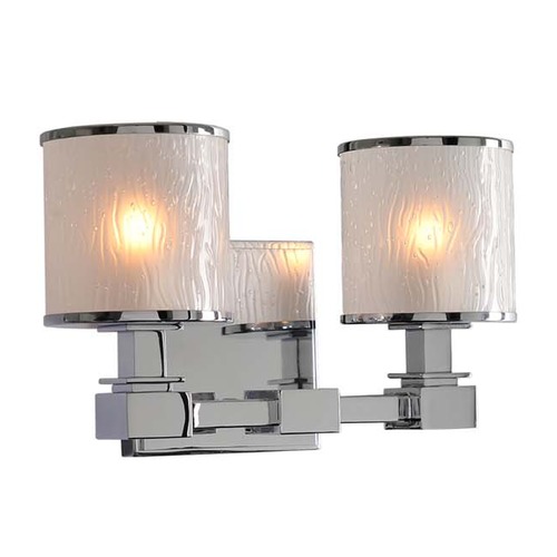 Destin Chrome Bathroom Light by Kalco Lighting