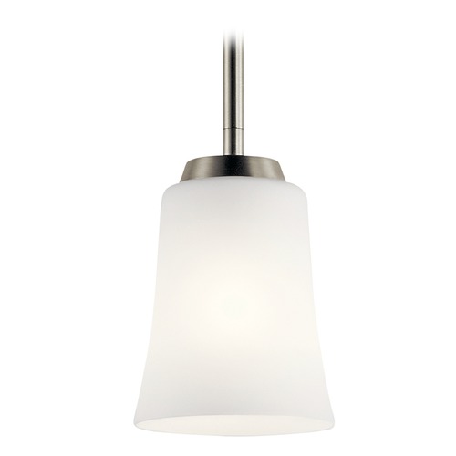 Kichler Lighting Transitional Mini-Pendant Brushed Nickel Tao by Kichler Lighting 44053NI