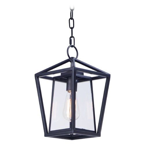 Artisan Black Outdoor Hanging Light by Maxim Lighting