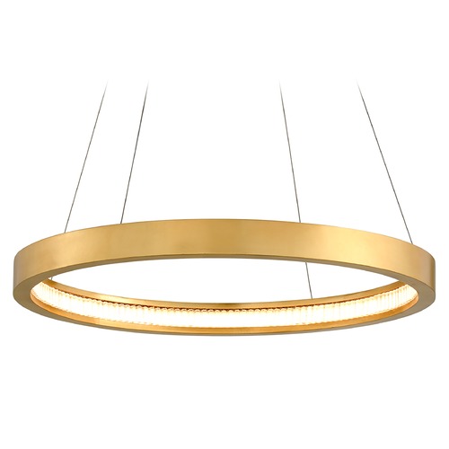 Corbett Lighting Jasmine Gold Leaf LED Pendant by Corbett Lighting 284-41