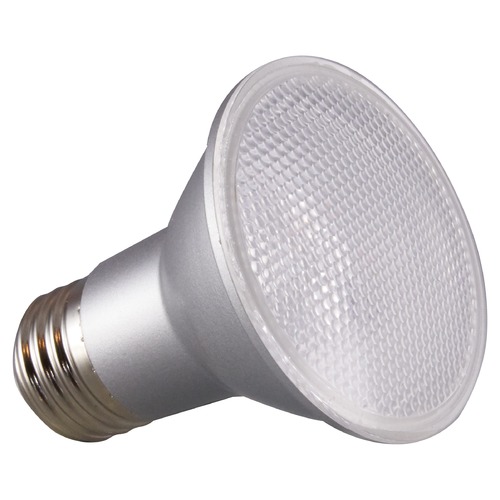 6.5W PAR20 LED 2700K 520 Lumens 25-Degree Medium Base 120V Dimmable by Satco Lighting