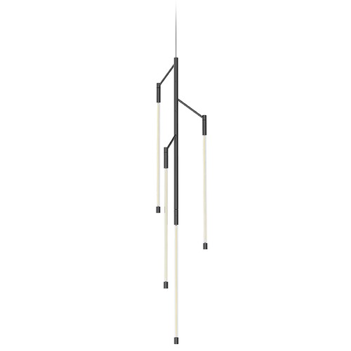 Motif 45.75-Inch High LED Pendant in Black by Kuzco Lighting
