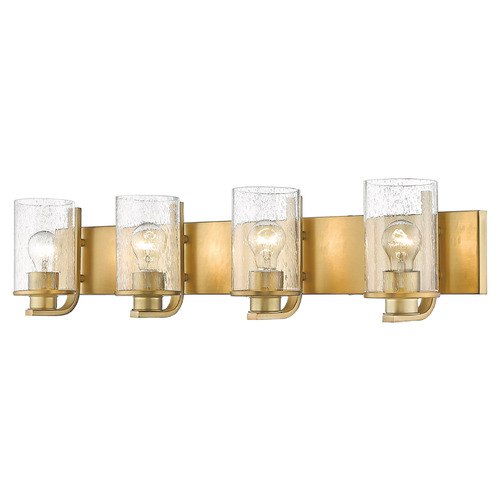 Z-Lite Beckett Olde Brass Bathroom Light by Z-Lite 492-4V-OBR