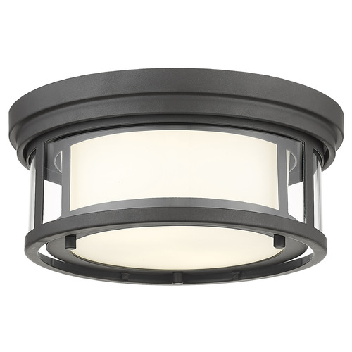 Z-Lite Willow Bronze Flush Mount by Z-Lite 426F12-BRZ