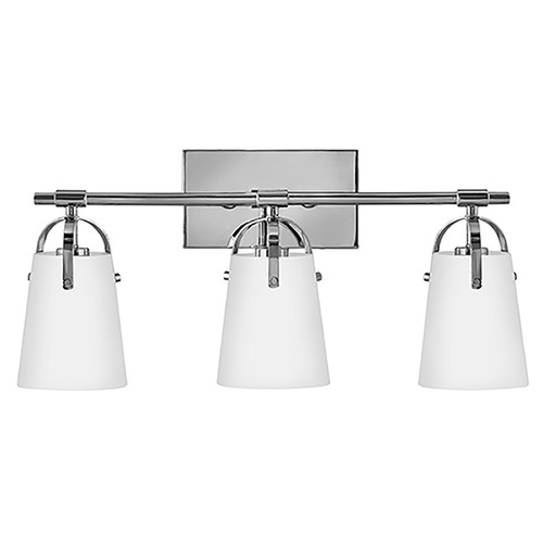 Foster Chrome LED Bathroom Light by Hinkley Lighting