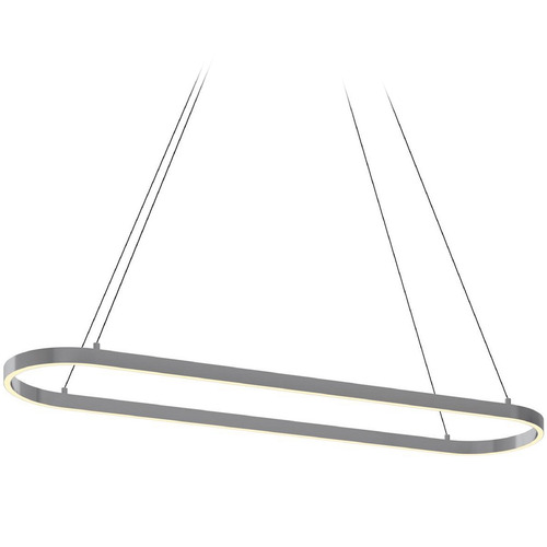 Afx Lighting Glo Satin Nickel LED Island Light