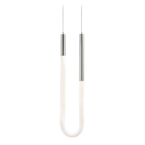 AFX Lighting Afx Lighting Adel Satin Nickel LED Mini-Pendant Light ADEP06LAJUDSN