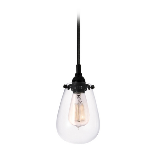 Chelsea Mini Pendant Black by Sonneman Lighting