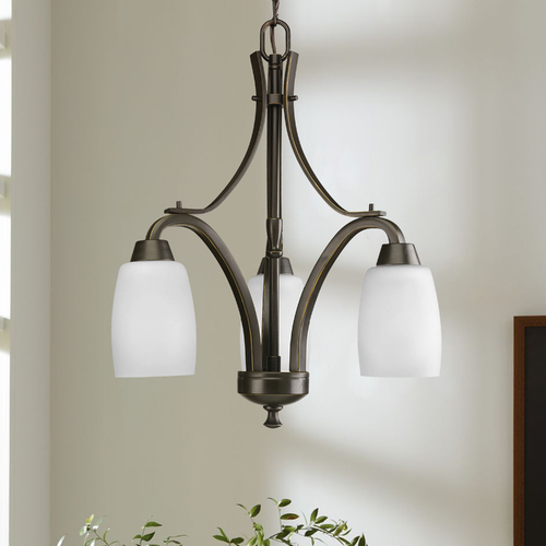 Progress Lighting Wisten 13-Inch Chandelier in Antique Bronze by Progress Lighting P4434-20