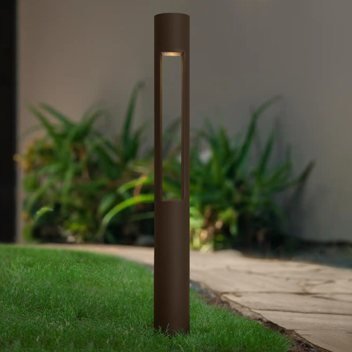 Atlantis 30-Inch 12V Bollard in Bronze by Hinkley Lighting