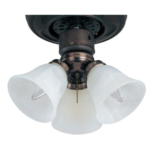 Basic-Max Oil Rubbed Bronze Fan Light Kit by Maxim Lighting