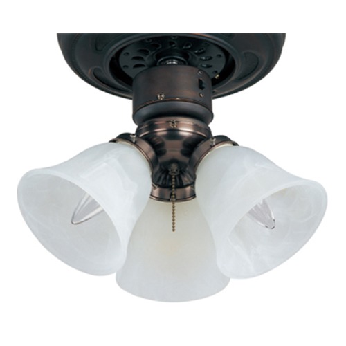 Maxim Lighting Basic-Max Oil Rubbed Bronze Fan Light Kit by Maxim Lighting FKT207FTOI