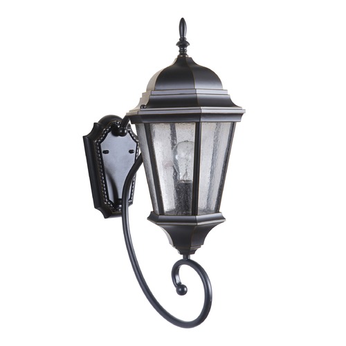 Newberg 23.25-Inch Outdoor Wall Light in Oiled Bronze Gilded by Craftmade Lighting