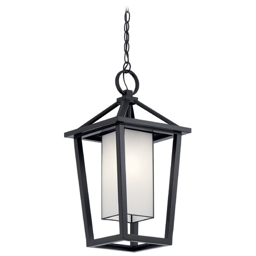 Pai Black Outdoor Hanging Light by Kichler Lighting