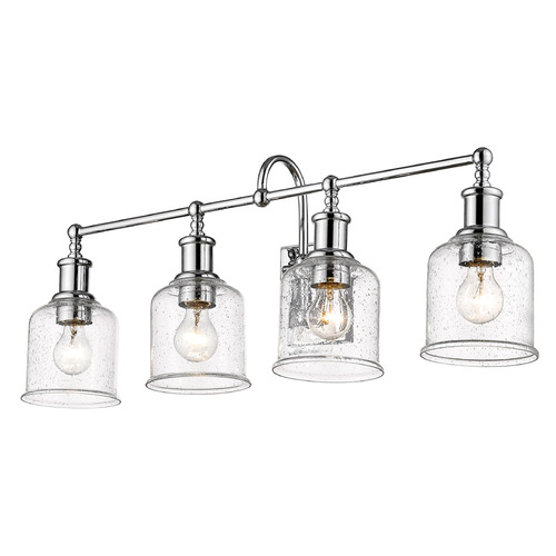 Bryant Chrome Bathroom Light by Z-Lite